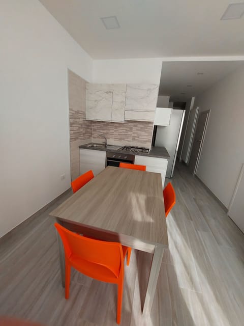 Family Apartment | Private kitchen | Espresso maker, electric kettle, dining tables