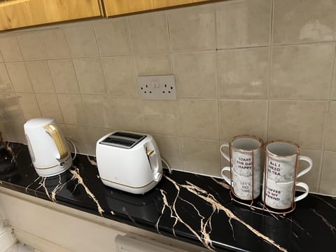 Apartment | Private kitchen | Fridge, microwave, oven, stovetop