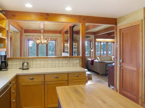 Kitchen and dining room