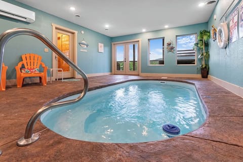 Private indoor heated pool for year-round enjoyment