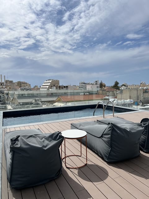 Rooftop pool
