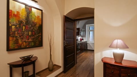 Grand Apartment, 2 Bedrooms | Living room | 55-inch Smart TV with satellite channels, Netflix, DVD player