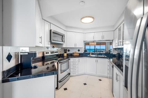 Fully stocked kitchen