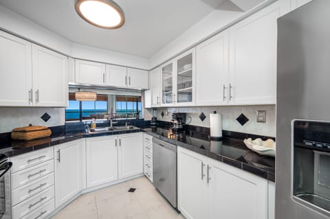 Fully stocked kitchen