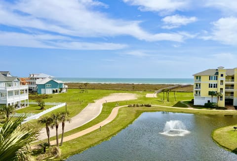 View to the Gulf of Mexico from this top floor condo.