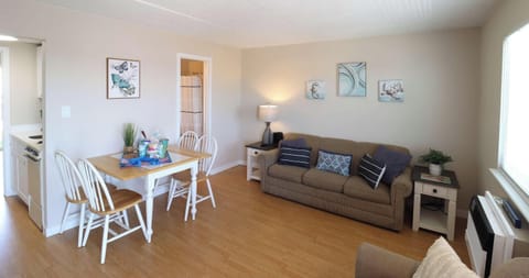 Living room w/ 2 pull out beds