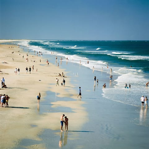 Beach nearby, beach towels