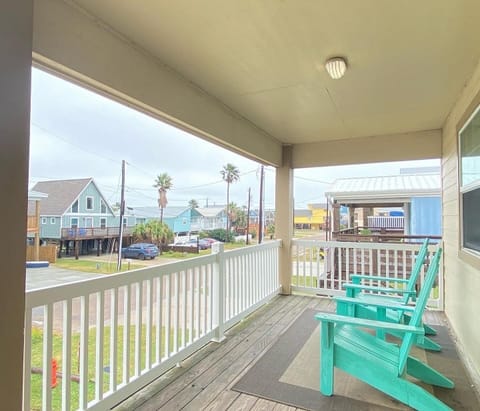 Enjoy the sunrise on front porch.