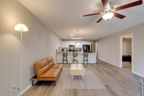 Fayetteville Vacation Rental | 3BR | 2BA | 1,300 Sq Ft | 1 Step to Enter