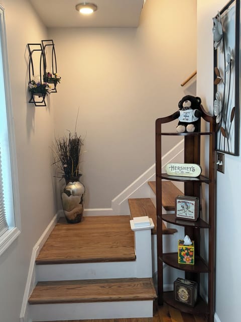 Bottom of the staircase