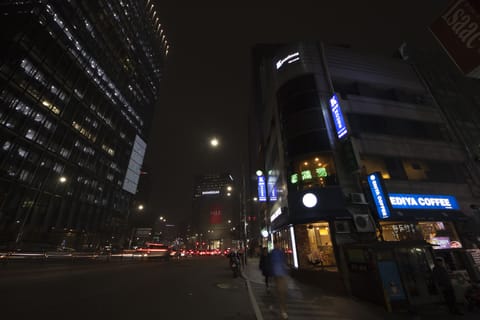Front of property - evening/night