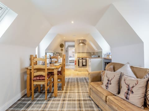Open plan living space | The Old Stables - Pentland Escapes, Canisbay