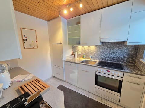 Kitchen, Kitchen Appliance, Countertop, Flooring, Major Appliance, Cabinetry, Interior Design, Wood, Floor, Furniture