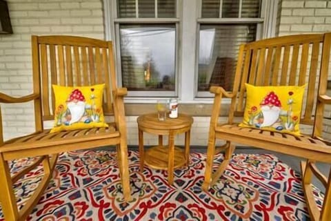 Relax and enjoy the large front porch. (2)
