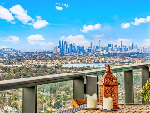 Spectacular views from the Penthouse balcony. 