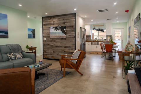 Relaxed open concept living area