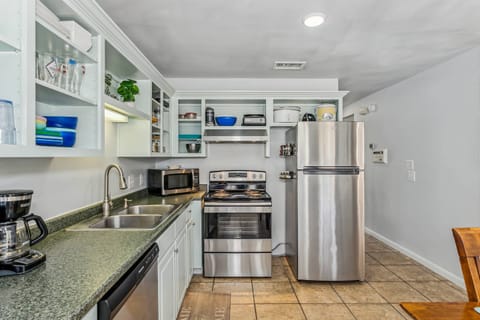 Fully equipped kitchen can handle all of your family's meals
