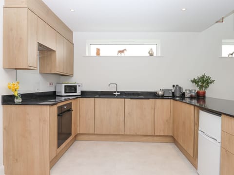 Dishwasher, electric kettle, toaster, cookware/dishes/utensils