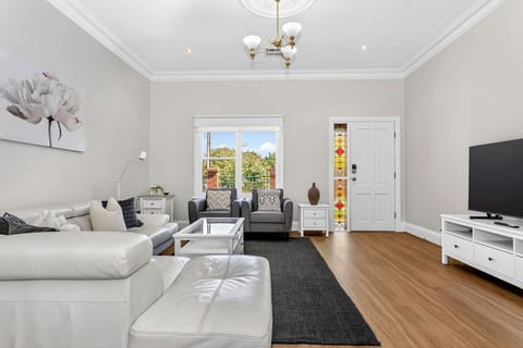 Bright, airy lounge—perfect for relaxing.