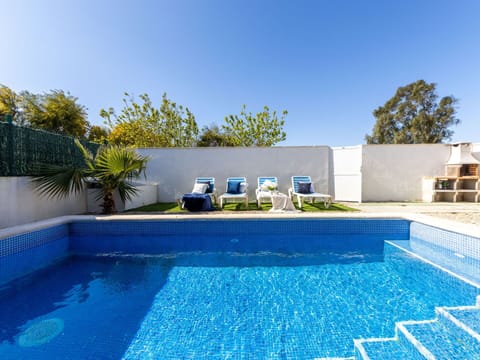 Blue, Swimming Pool, Outdoor Furniture, Resort, Composite Material, Sunlounger, Eco Hotel, Water Feature, Landscaping, Shade