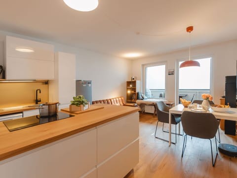 Furniture, Building, Houseplant, Cabinetry, Table, Countertop, Wood, Interior Design, Chair, Plant