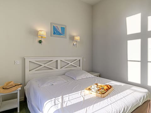 Furniture, Property, Photograph, Building, Comfort, Azure, Textile, Bed, Wood