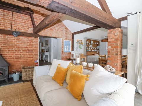 Flat-screen TV, DVD player