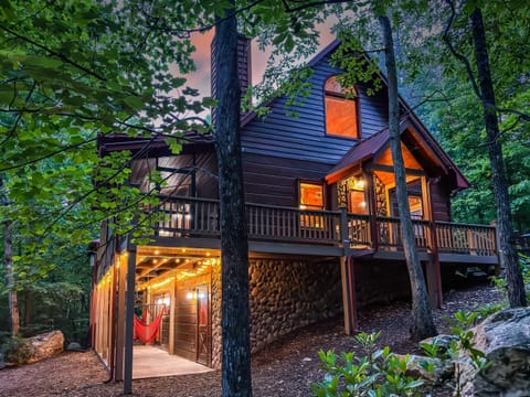 Welcome to The Tranquil Trout, a charming cabin in the North Georgia mountains.