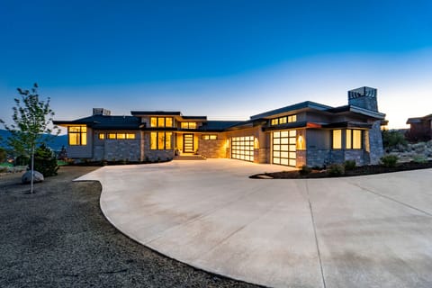 Featured in Park City Showcase of Homes and overlooking the driving range