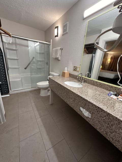 Deluxe Room, 1 King Bed, Mobility Accessible, Non Smoking | Premium bedding, down comforters, Select Comfort beds, in-room safe