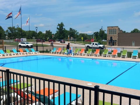 Have fun in our beautiful brand new pool and children's play area