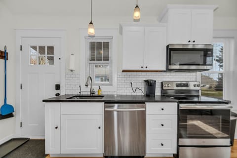 Kitchen with Stainless Appliances