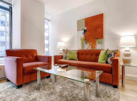 Financial District New York 1 Bedroom Living Room