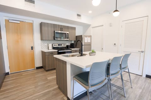 Kitchen island with seating up to 4 people!