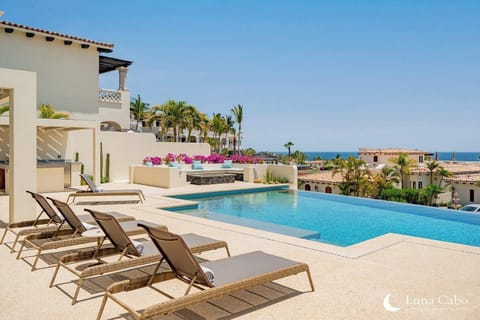 Infinity pool with ocean view