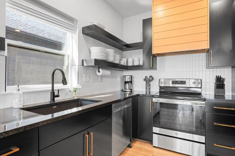 Whip up family favorites in a kitchen that has it all—from crock pots to cookware, it's ready for your recipes!