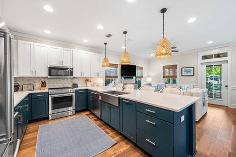 Chefs Kitchen with Designer Appliances