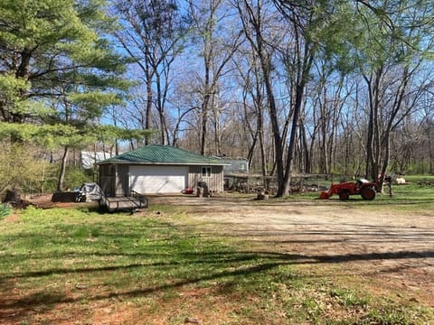behind the RV-neighbors backyard