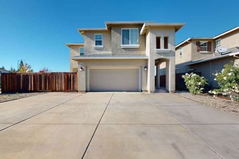 Spacious two-story home with large driveway