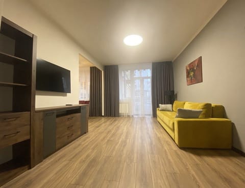 Apartment, City View | Living area