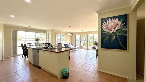 Standard Villa, 4 Bedrooms, Non Smoking, Kitchen | Living area | TV