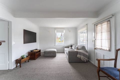 Spacious living with smart TV