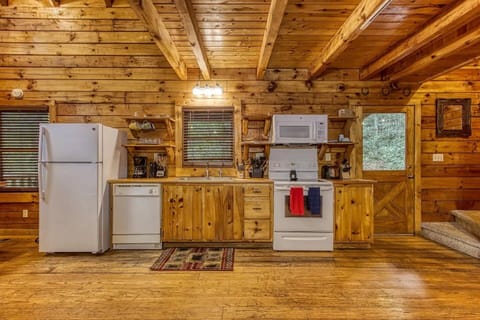 Timber Wolf's fully equipped kitchen