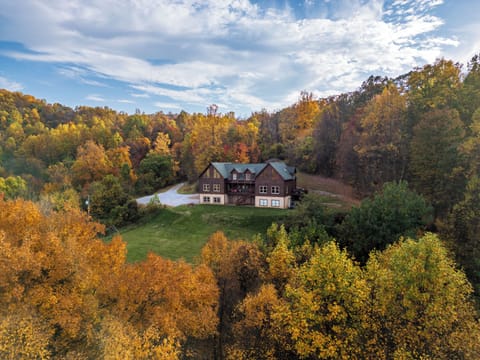 Fall Foliage, the house and property!
