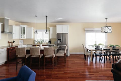 First floor kitchen and dining