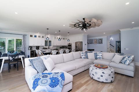 Open floor plan where everyone can gather