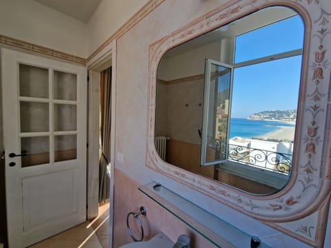 Quadruple Room, Balcony, Sea View | Bathroom | Hair dryer, bathrobes, bidet, towels