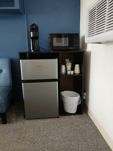 32-inch flat-screen TV with premium channels