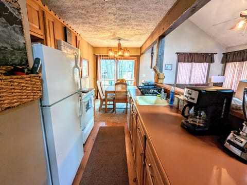 Natural light makes this kitchen sparkle.