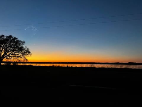 The Lucky Escape evening view!